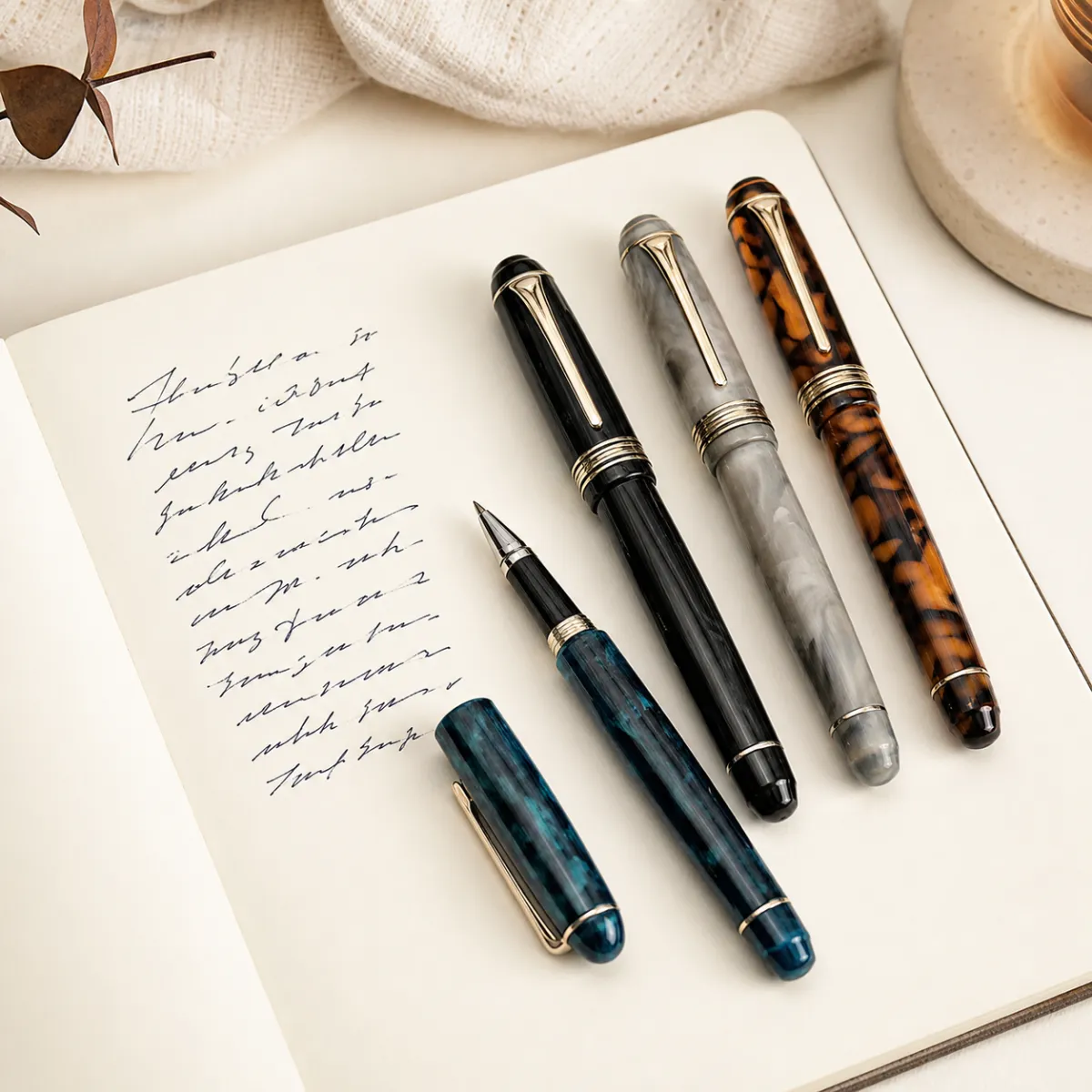 best rollerball pens for journaling Uniball Vision Elite and Pilot Precise V5